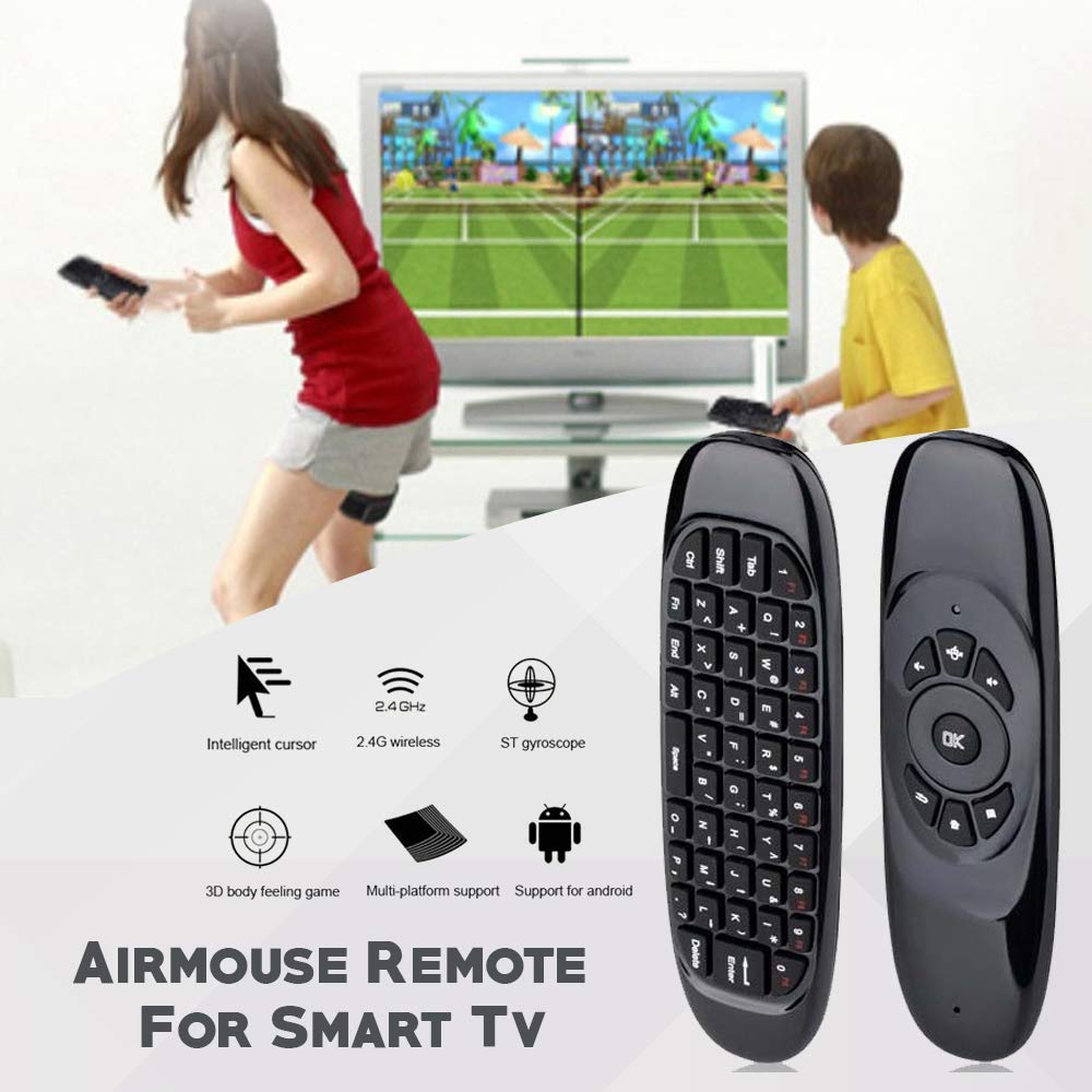 Rechargeable Smart Remote Control With Keyboard