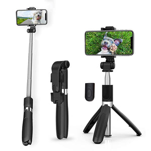 VivoTech™ 3-in-1 Bluetooth Selfie Stick Tripod with Remote