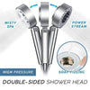 Double-sided Water Pressurized Shower Head